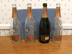 PERRIER JOUET CHAMPAGNE BOTTLES