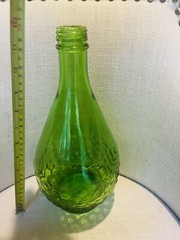 Gallo Wine ~ Half Gallon Flavor Guard Bottle ~ Vintage Green Glass with Grapes