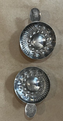 Vintage French Tastevin, Marche Aux Beaune Wine Tasting Cups