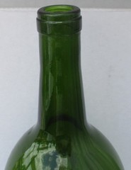 1.5 ltr Green Magnam Wine Bottles, Case of 6, NEW!