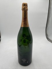 Vintage 1995 Perrier Jouet Floral Champagne Dummy Empty Bottle Prop 3 Liter