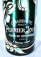 Vintage 1995 Perrier Jouet Epernay Champagne Empty Bottle Factice Dummy Bottle