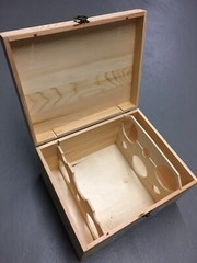 Wine Empty Wooden box for Wine 6 Bottles Barkan 2019