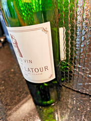 Grand Vin de Chateau Latour 2000 Vintage Empty Bottle