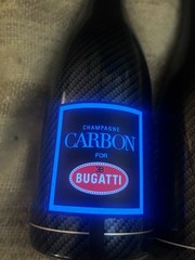 3 Bottle Set: 1 Luminous Bugatti Carbon Champagne, 1 Carbon Brut, & Carbon rosé