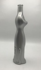 SILVER 2014 RHEINHESSEN GERMANY RIESLING HAPPY CAT EMPTY BOTTLE 13&Prime; TALL