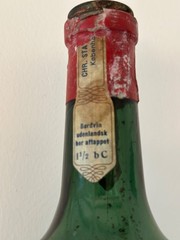 Rare empty wine bottle, Chateau Lynch-Bages 1961, Bordeaux, Magnum