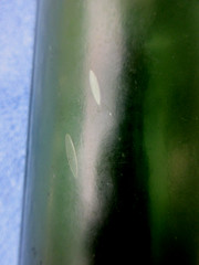 Vintage Late 1800s? Mold Blown Wine? Bottle With Hand Applied Top