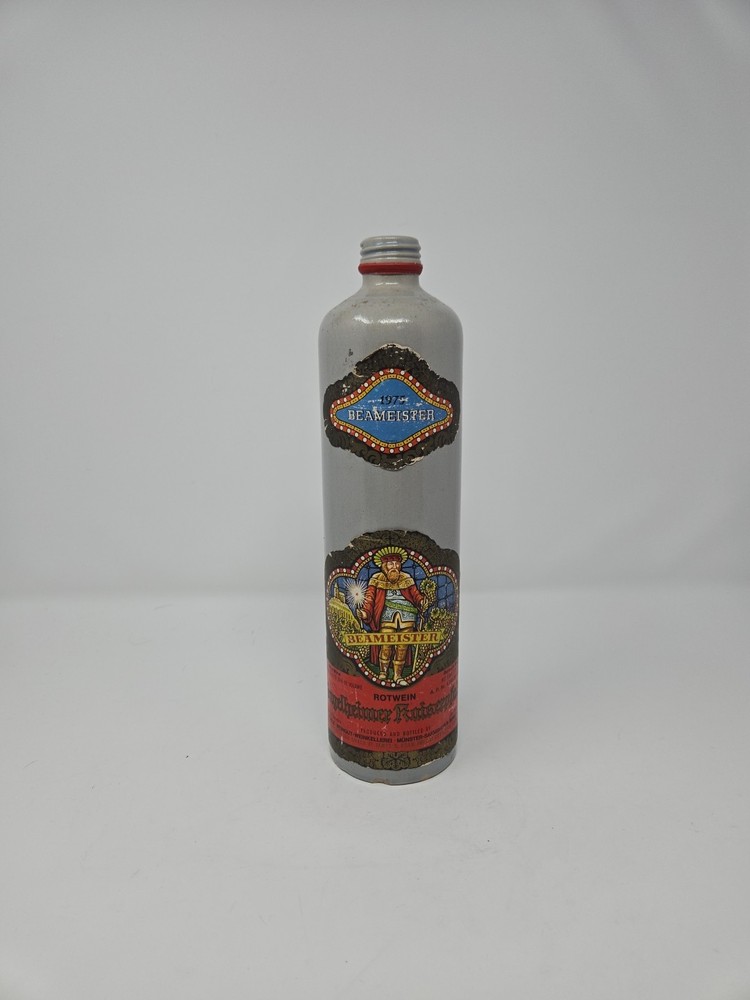 VTG 1975 Beameister Liebfraumilch Stoneware Wine Bottle – White