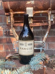 Vintage 1950s–70s Rancio Wine Bottle – Maria Vaqquier Frontignan France – 13”