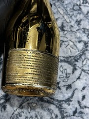 Armand de Brignac Ace of Spades Champagne Bottle & Wooden Display Case EMPTY