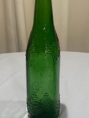 VINTAGE EMERALD GREEN UNITED VINTER&rsquo;S Bottle ESTA ASTI 1881
