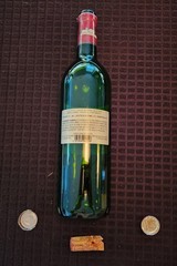 2002 Chateau Lafite Rothschild Pauillac France Empty Bordeaux Wine Bottle