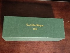 Vintage 1988 Cuvee&rsquo; Dom Perignon Champagne Empty Box Only