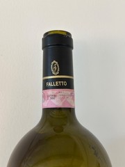 Rare empty wine bottle B. Giacosa Barbaresco Asili Riserva Red Label 2004 Magnum