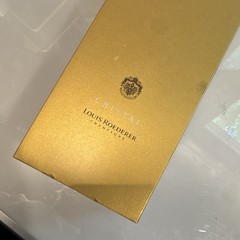 Louis Roederer Cristal 2012 Brut Champagne 750 mL EMPTY Bottle Gold Box