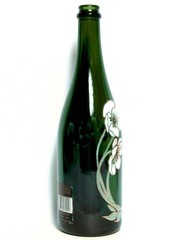 PERRIER JOUET EMPTY 750 ML ANEMONE CHAMPAGNE BOTTLE SEAGRAM CHATEAU ESTATE NYC