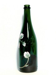 PERRIER JOUET EMPTY 750 ML ANEMONE CHAMPAGNE BOTTLE SEAGRAM CHATEAU ESTATE NYC