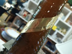 Vintage Civin Snake Wine Bottle