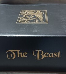 Del Dotto Napa Valley- « The Beast » Empty Wood Wine Box for 3 Bottles Beautiful!