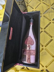 2 EMPTY ACE OF SPADES GOLD(ARMAND DE BRIGNAC)1.5 LT MAGNUM BOTTLE WITH BOX Rose