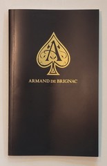 Champagne ARMAND DE BRIGNAC Gold Bottle w/Limited Edition Black Lacquer Box