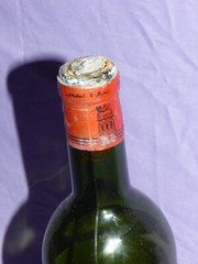 Chateau LATOUR 1957 Premier Grand Cru Empty Vintage Wine Bottle with cork