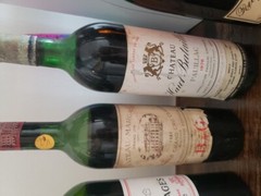 12 Empty Vintage Wine Bottles