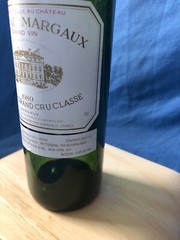 Chateau Margaux 1989 Wine Bottle EMPTY No Cork Bordeaux
