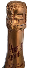 PERRIER JOUET EMPTY 750 ML ANEMONE CHAMPAGNE BOTTLE SEAGRAM CHATEAU ESTATE NYC