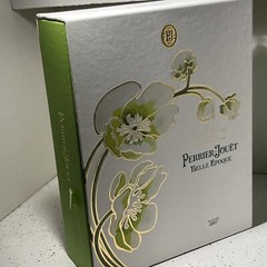 PERRIER-JOUET BELLE EPOQUE CHAMPAGNE GIFT BOX Empty Bottle 2 Flutes Cork 2007