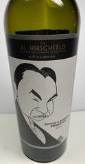 Edward G. Robinson – Al Hirschfeld Wine Bottle 2017- Empty