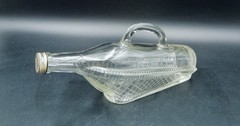 London Winery Ltd Glass Wicker Basket Wine Bottle With Handle Canada