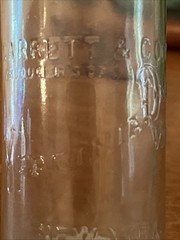 Garrett And Company Virginia Dare Bottle 8 1/2” 8 Oz 1722 New York