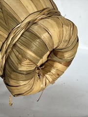 VINTAGE Empty 1969 Chianti Wine Bottle With Rattan Wrap 9.5” Bottle!