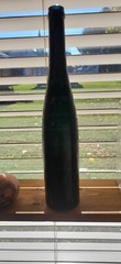 Antique Hock/Rhine Wine Bottle Dark Teal Jim Thorpe PA 1800s Kemple Wheaton?