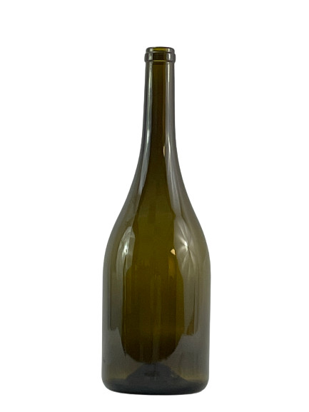 Martin&rsquo;s Lane 1.5L Green Glass Hook Neck Wine Bottle – Crafts Decor