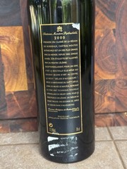2000 Chateau Mouton Rothschild Empty 750ML Glass Bottle with Cork