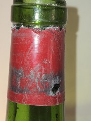 Chateau Mouton Rothschild 1975 Magnum Wine Bottle Andy Warhol art EMPTY