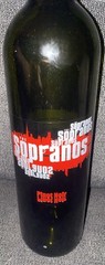 2007 The Sopranos Chianti Empty Wine Bottle