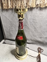 Vintage Wine Bottle Lamp – Unique and Upcycled Decor