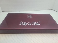 Peugeot Clef du Vin Elegance Collection Wine Ageing Potential Set New Wooden Box