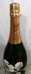 Vintage 1999 Perrier Jouet Floral Champagne Dummy Empty Bottle Prop Jeroboam Big