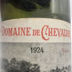 1924 Domaine DeChevalier Bordeaux Empty Bottle 122 years old