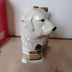 Suntory Japanese Zodiac Pottery Empty Bottle with Box A