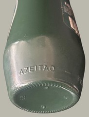 Vintage 1980 Lancers Vinho Branco White Wine Thick Green Bottle Portugal – EMPTY