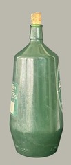 Vintage 1980 Lancers Vinho Branco White Wine Thick Green Bottle Portugal – EMPTY