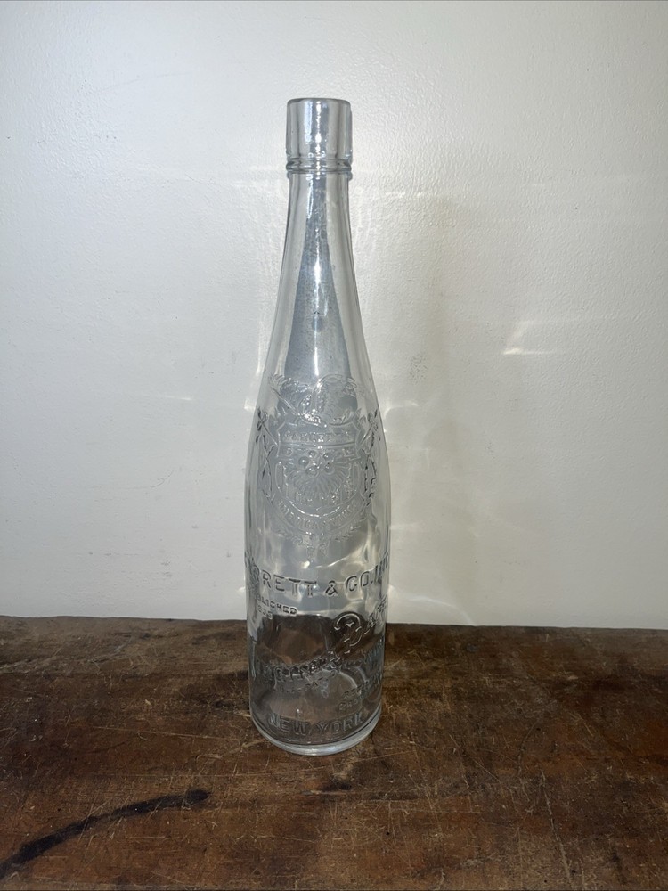 Vintage Garrett & Co Virginia Dare Wine Bottle 4/5 Quart Embossed