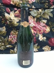 Veuve Clicquot Ponsardin Brut Empty Champagne Bottle 1988 Cande Holder France