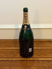 EMPTY Moët & Chandon Champagne Bottle 1.5L Magnum No Cork